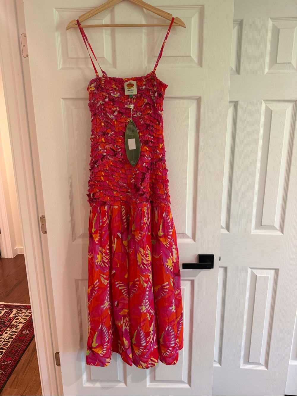 FARM Rio Flying Birds Ruffled Dress - Picture 4 of 6